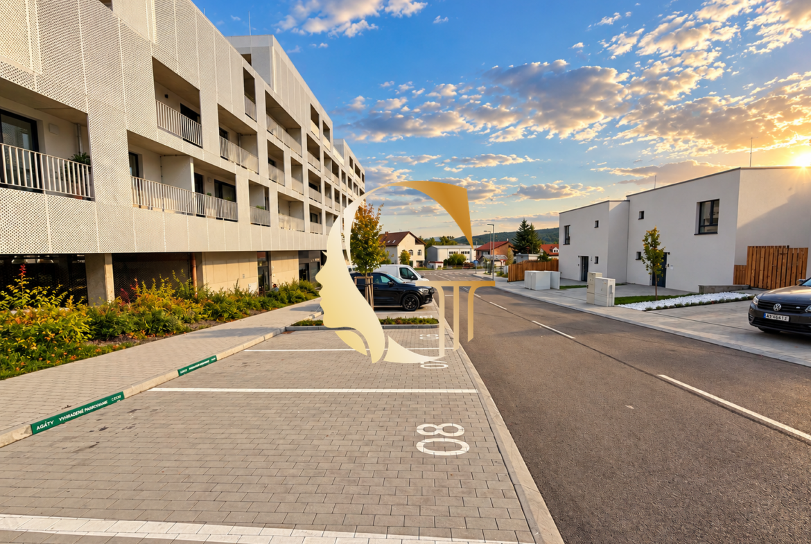 GODDESS PROPERTY – exkluzívne – moderný 2-izbový byt 50 m2 – NOVOSTAVBA AGÁTY -1 parking v garáži – kobka – Agátová ulica – DÚBRAVKA