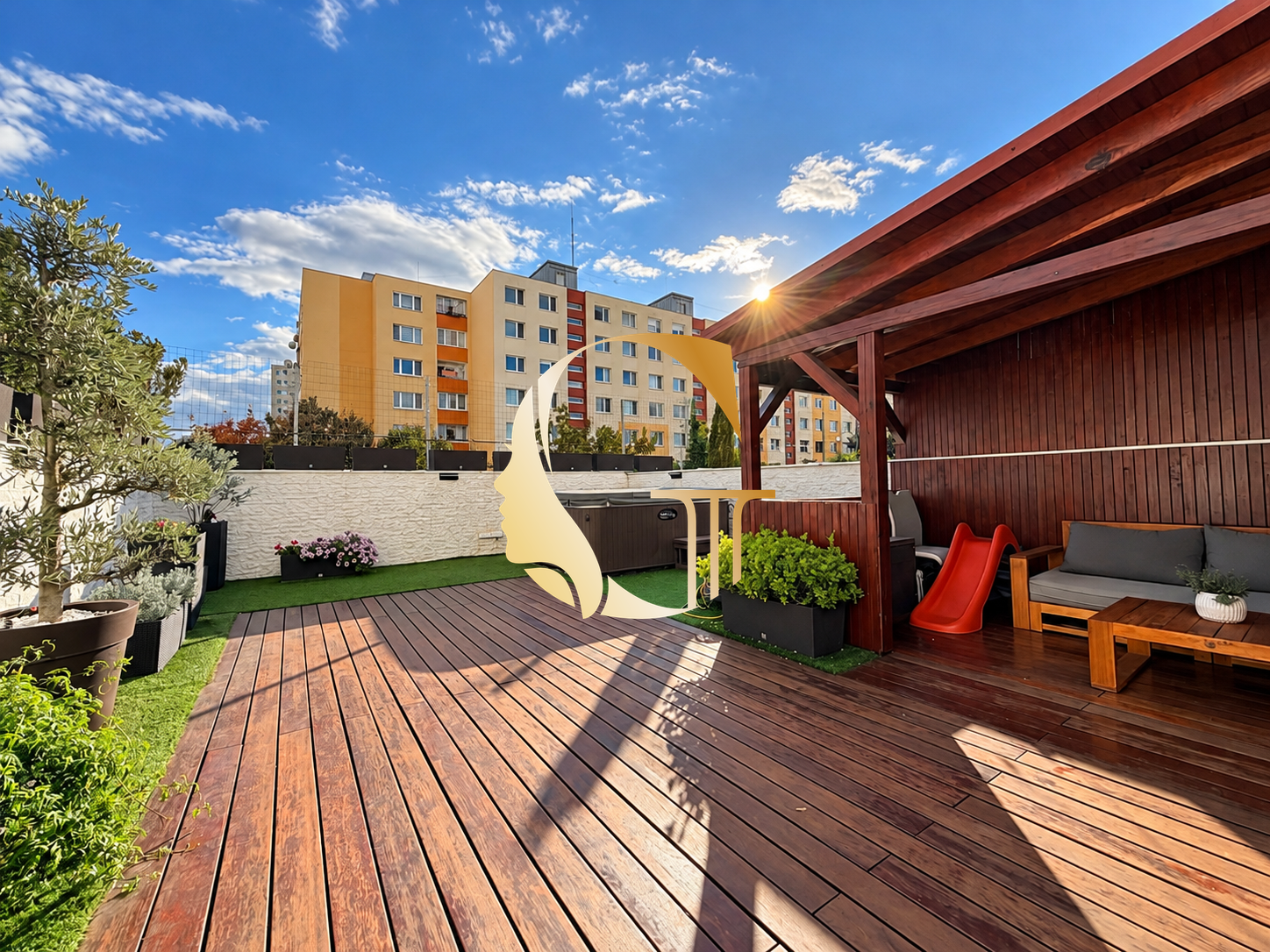 GODDESS PROPERTY – exkluzívne – PREDAJ 3 izbový SMART byt 146 m2 – TERASA – moderný – novostavba – WELLNESS & BAZÉN – Černyševského ulica – Petržalka