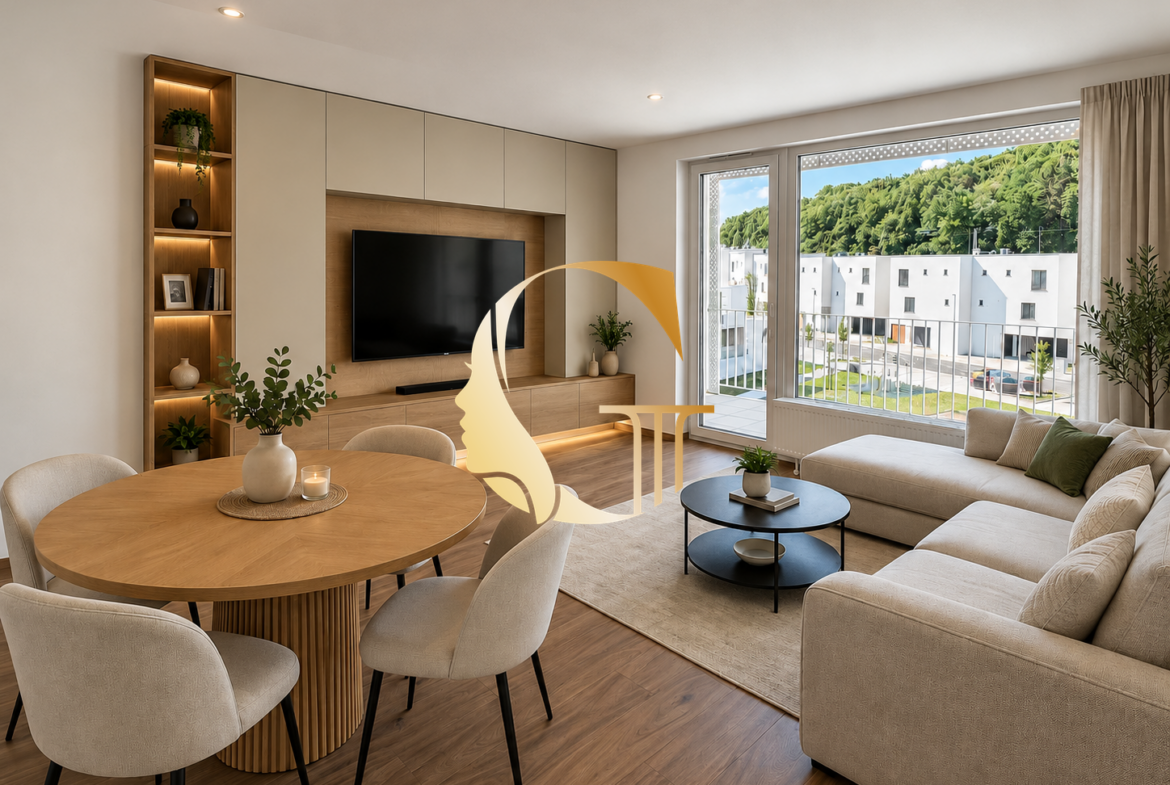 GODDESS PROPERTY – exkluzívne – moderný 2-izbový byt 50 m2 – NOVOSTAVBA AGÁTY -1 parking v garáži – kobka – Agátová ulica – DÚBRAVKA
