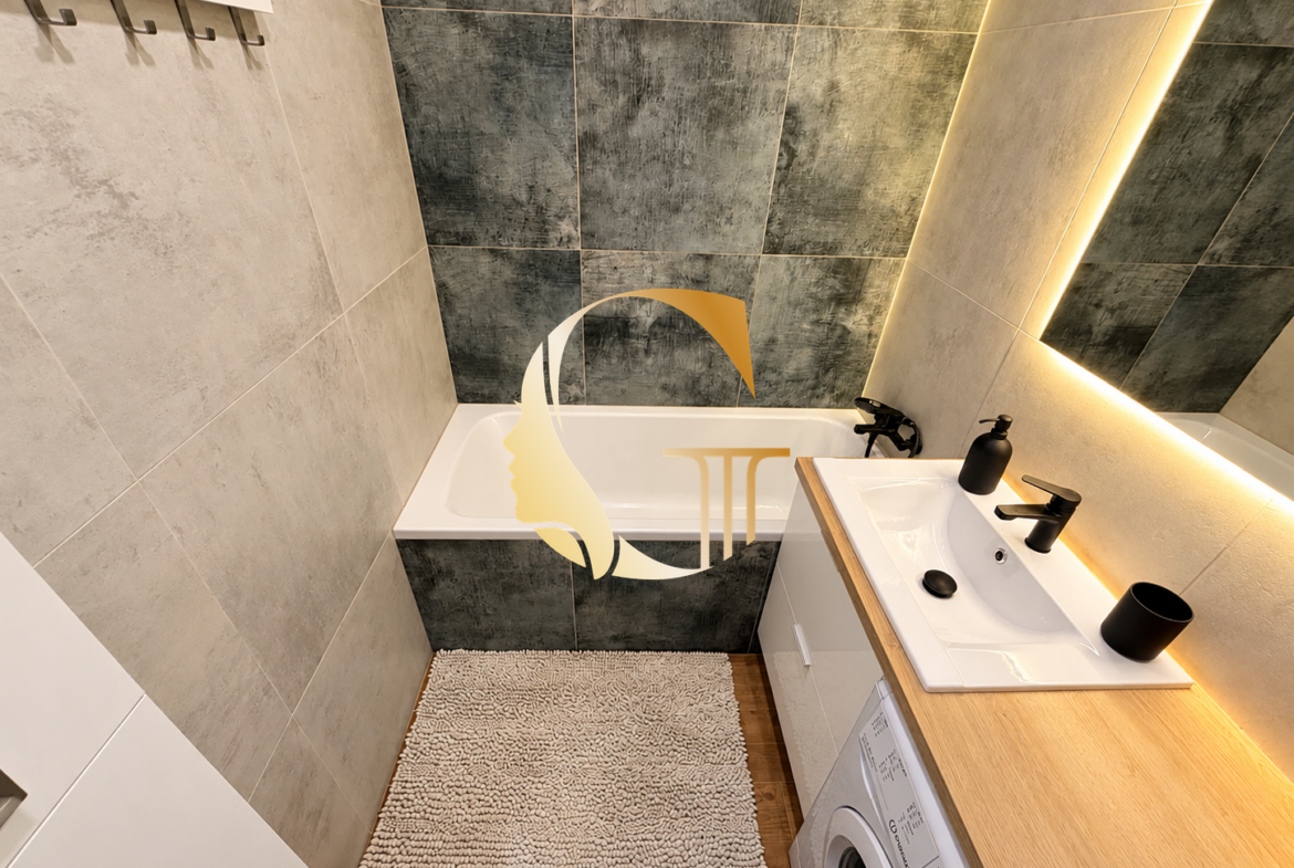 GODDESS PROPERTY – exkluzívne – PRENÁJOM – 2-izbový byt 45 m2 – zasklenná LOGGIA – ZARIADENÝ – moderný – Hraničná ulica – Ružinov