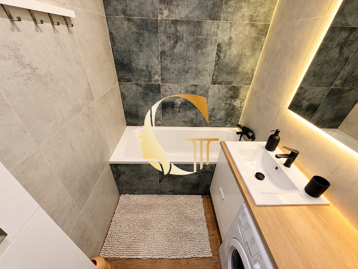 GODDESS PROPERTY – exkluzívne – PRENÁJOM – 2-izbový byt 45 m2 – zasklenná LOGGIA – ZARIADENÝ – moderný – Hraničná ulica – Ružinov