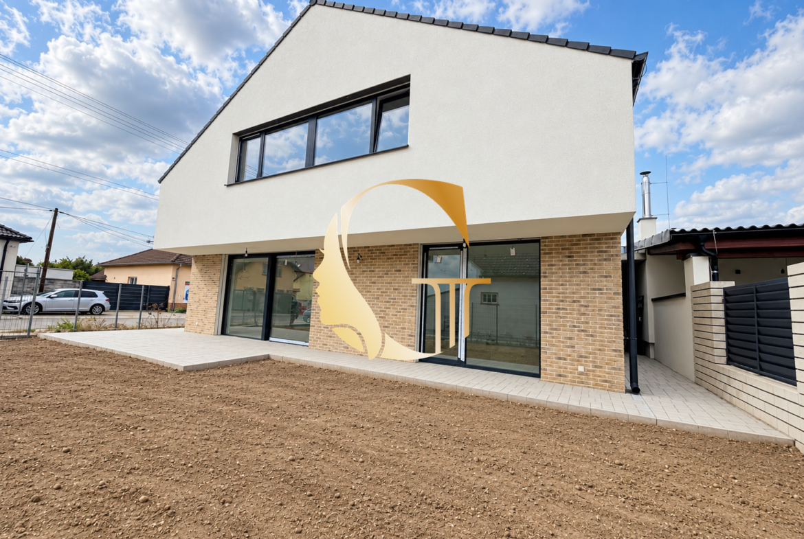 GODDESS PROPERTY – exkluzívne – PREDAJ – 5 izb novostavba – RODINNÝ DOM – 181 m2 – TERASA – 4x parking – sklad – pozemok 230 m2 – Nová ulica – LOZORNO