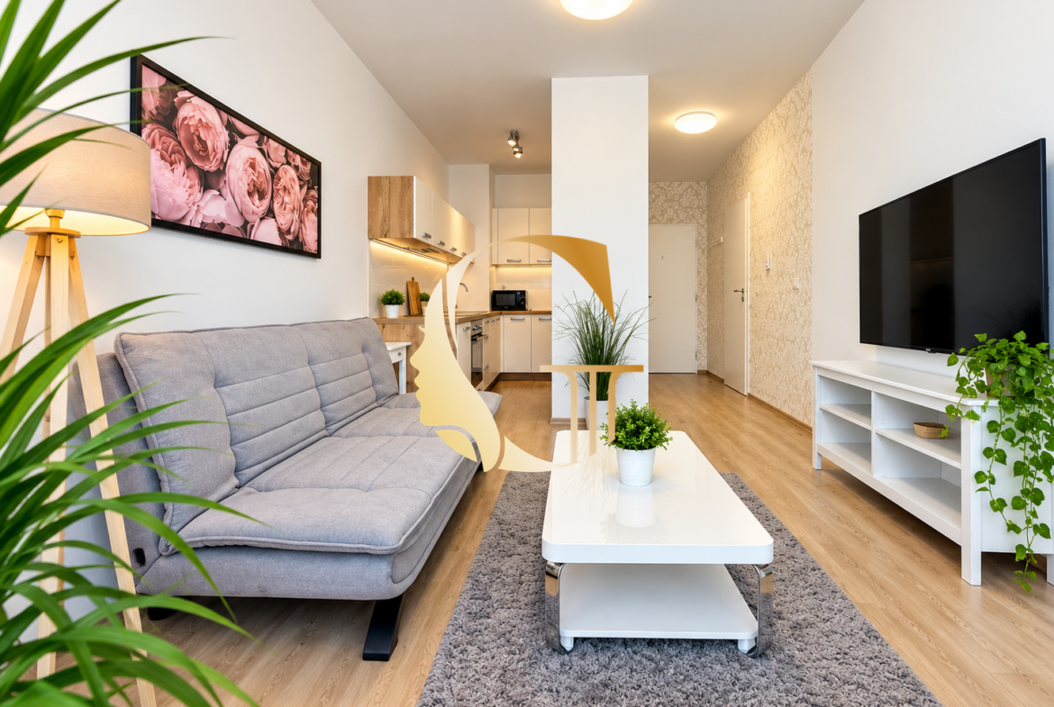 GODDESS PROPERTY – exkluzívne – PRENÁJOM – 2 izb byt 43 m2 s LOGGIOU a s KLIMATIZÁCIOU – parking – povolené ZVIERATKO – BAJKALSKÁ 45G – Nový Ružinov